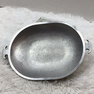 Vtg Guardian Service hammered aluminum serving bowl